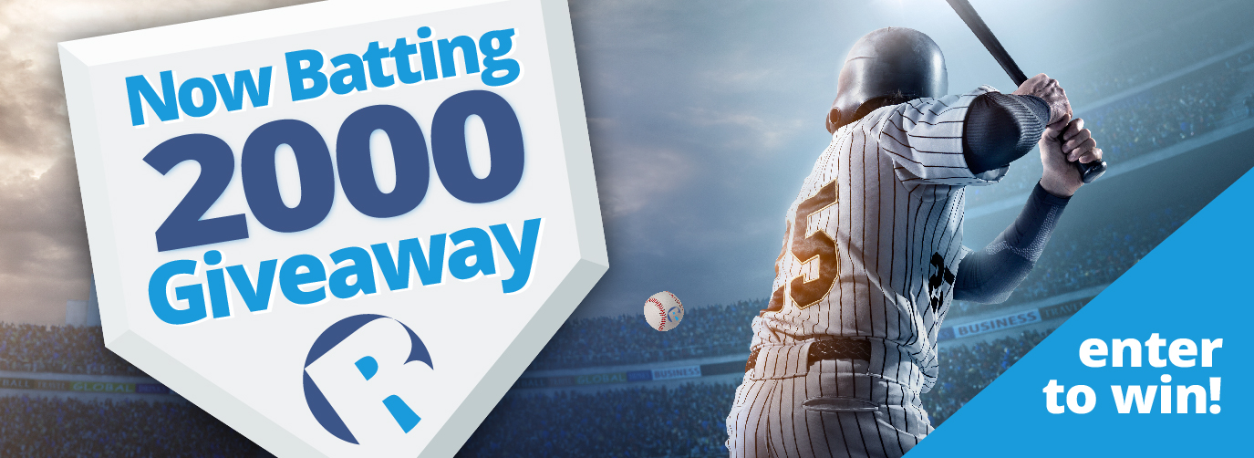 Now Batting 2000 Giveaway Enter to win!
